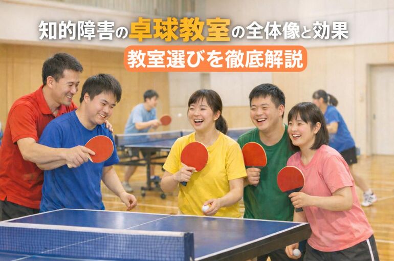 18 知的障害 卓球教室